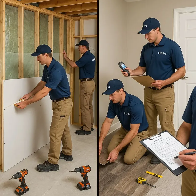 Repairs and Reconstruction process in Oakdale, CA