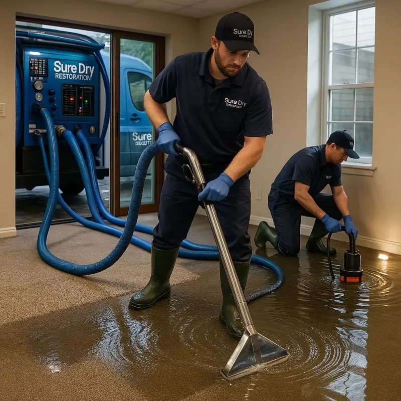 Water Extraction and Removal process in Oakdale, CA
